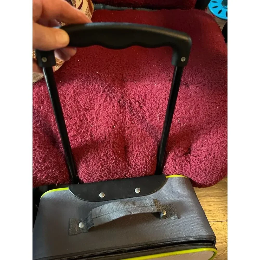 Vintage Y2K Phat Farm Rolling‎ Carry-on Youth Bag Shows Some Wear